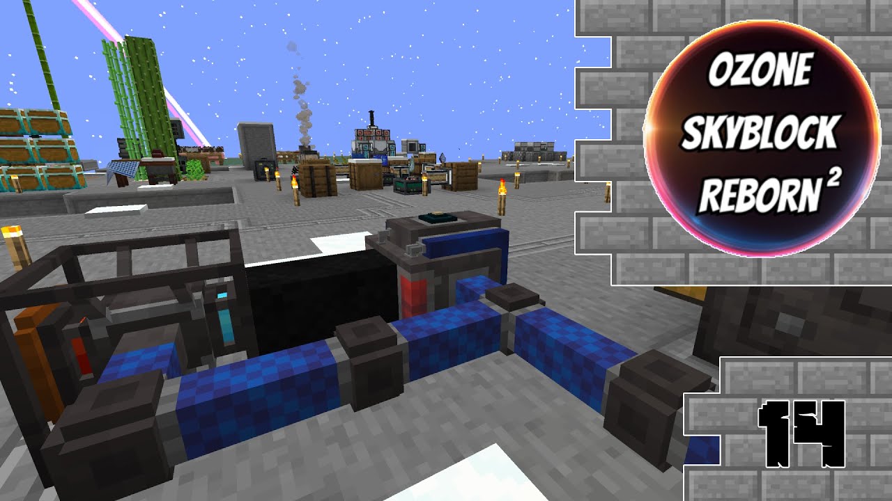 Yemek Yaparak Health Arttırma, Assembly ve Enerji ile Hava Basıncı - Ozone Skyblock Reborn 2 - 14