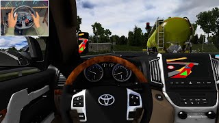 Toyota Land Cruiser 200 2012 - Euro Truck Simulator 2 [Steering Wheel Gameplay]