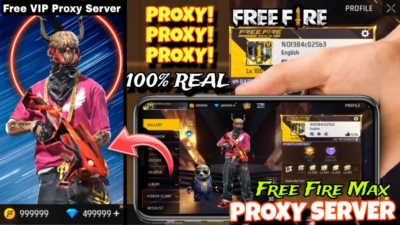 free fire max diamond proxy server