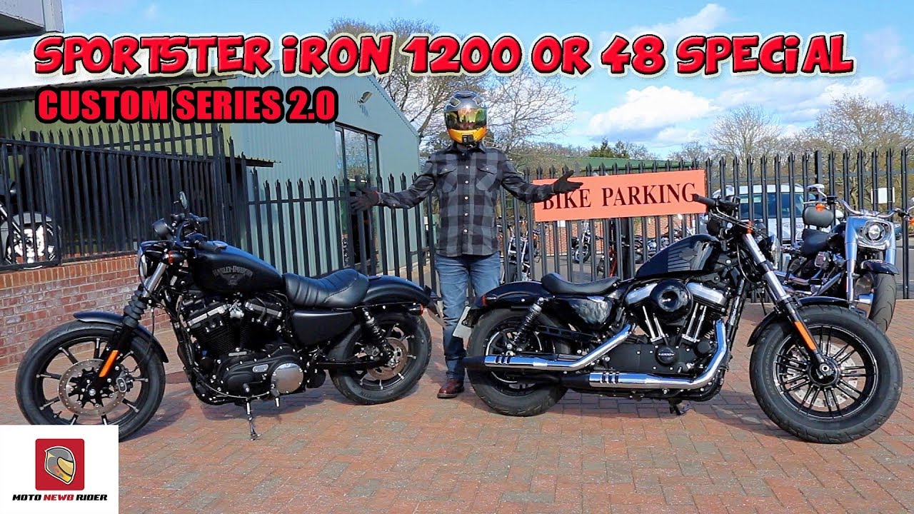 2018 Sportster Iron 1200 Or 48 Special Youtube