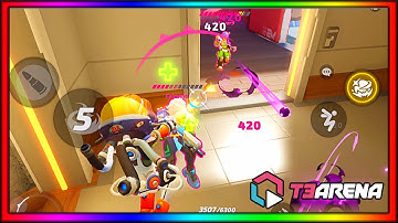 Shell is my FAVORITE SMG hero in T3 Arena - Full Gameplay