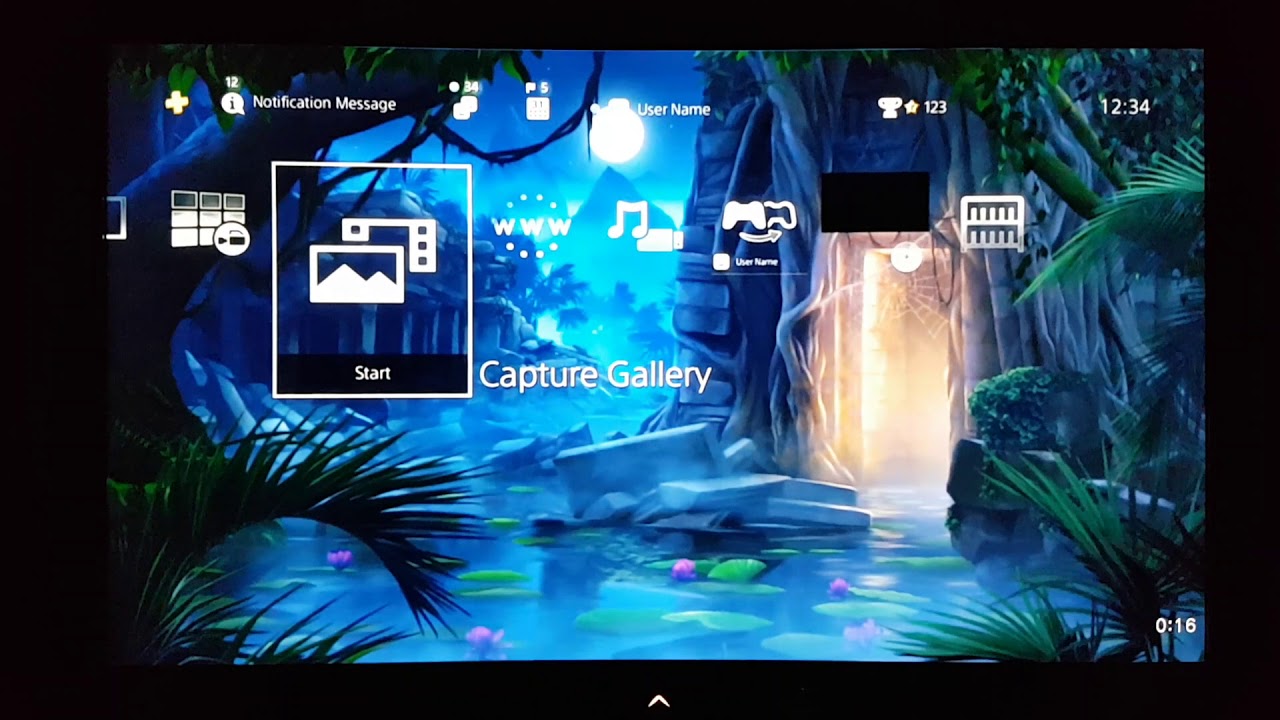 Entrance to Ancient Ruins HiQ Dynamic Theme Ps4 Design