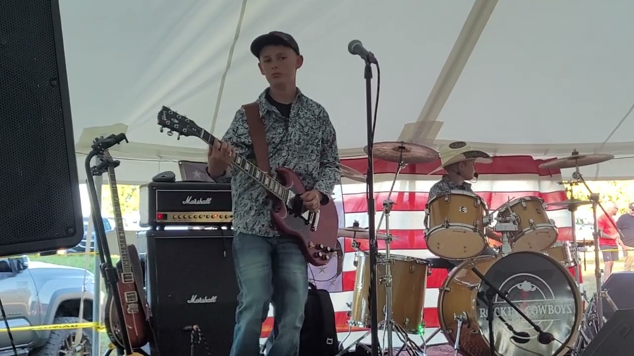 Stranglehold covered by Rockin Cowboyz