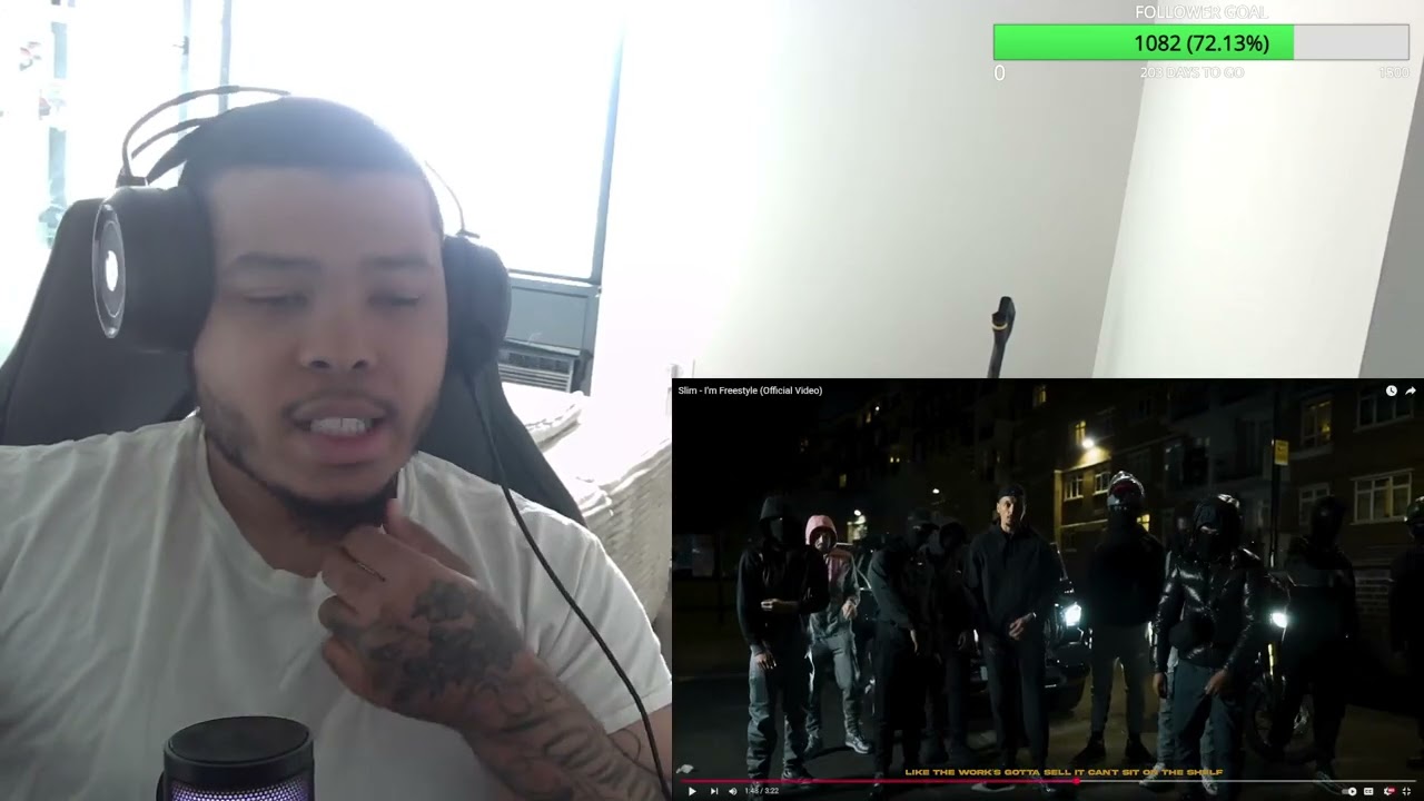 HIS WORLD PLAY IS CRAZY!!!!! Slim - I'm Freestyle (Official Video)......REACTION