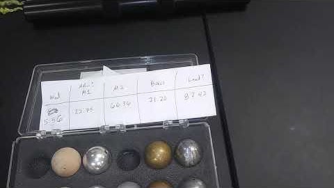 Ballistic pendulum - elastic collision 2