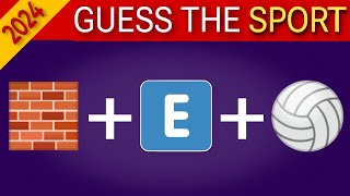 Guess the Sport by Emoji? ⚽🏀🏈 Emoji Quiz