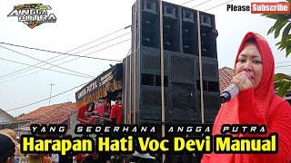 Harapan Hati Voc Devi Manual Singa Dangdut Yang Sederhana ANGGA PUTRA Desa Jambak 2 Mei 2024