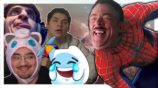 YouTubers REACT to Spiderman MEMES (YTP)
