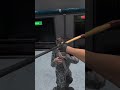 I caught his head 💀 #gaming #vr #funny #horrormovies #hardbullet #shorts #steakwad