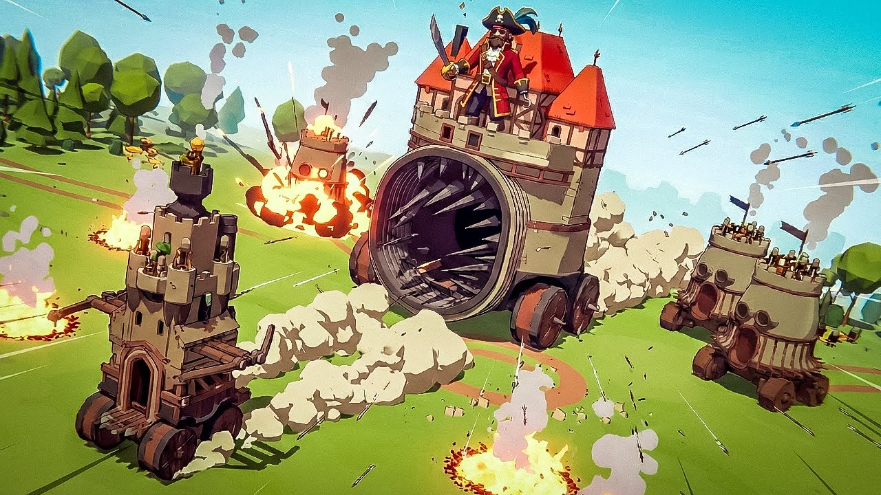 Upgrading My CASTLE TANK To Survive Epic Bosses in Wanderburg - YouTube