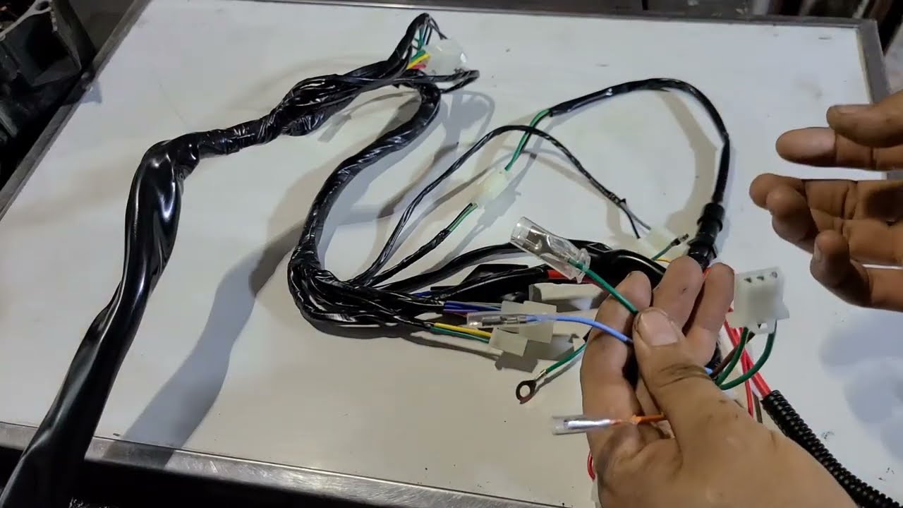 1/2(Sistema ELECTRICO🙏 Cg150/200🏍UNIVERSAL🚫 Código Colores Conexiones)