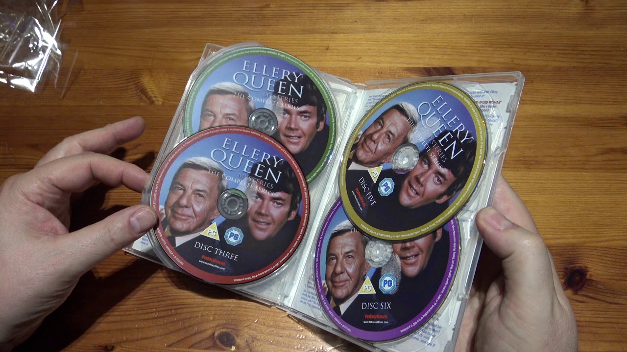 Ellery Queen DVD Unwrapping - YouTube