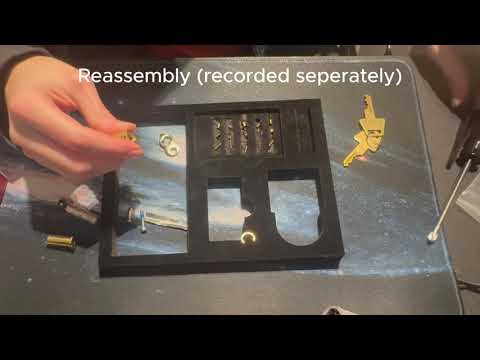 American Lock 1100 - Picked, gutted and reassembled.