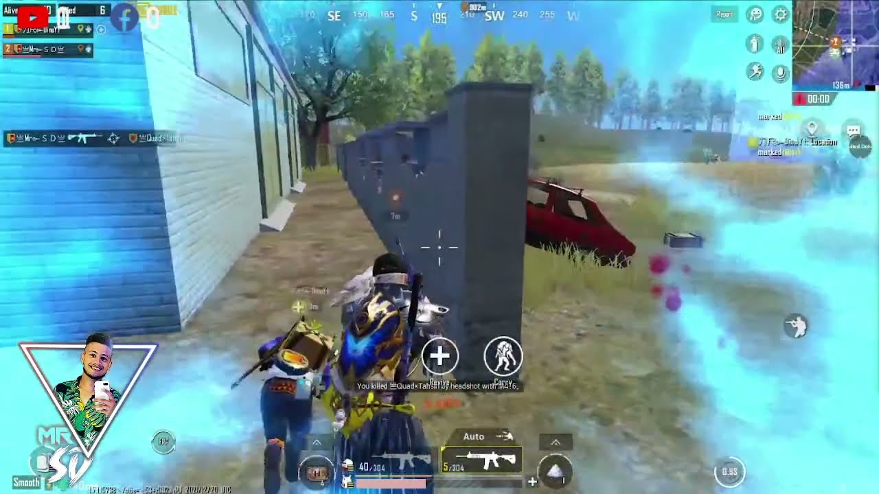 Another 1 vs 4 💥| PUBG Moblie | Mr. SD Live 🔴