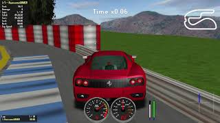 Speed Dreams 1.4.0 - Tire Wall Physics Glitches