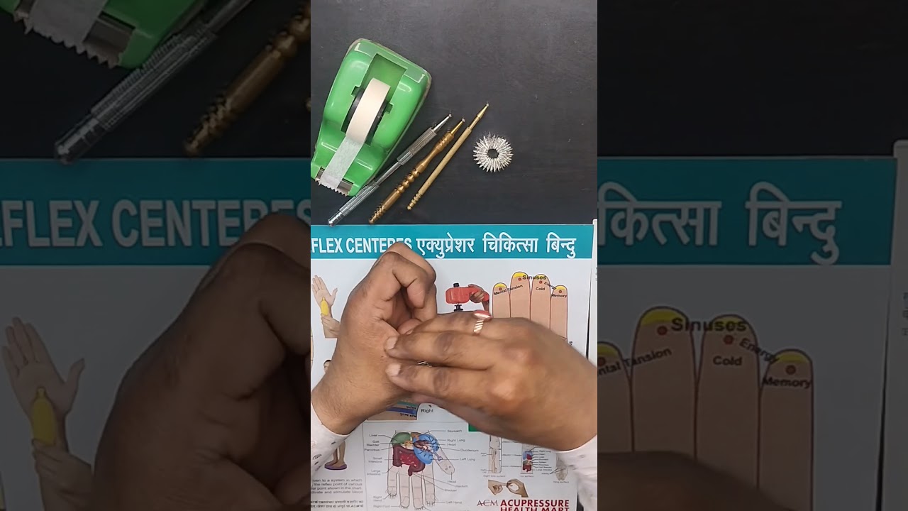 Acupressure Ring for Cervical Spondylosis, Neck Pain Sujok Therapy 