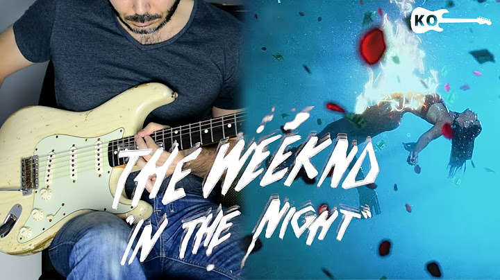In The Night Guitar version - Guitar performance video thumbnail