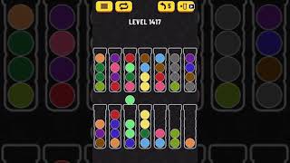 【Ball Sort Puzzle】Level.1417