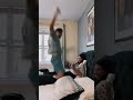 Surprising my wife with a bed dance 🕺🏻 #shorts