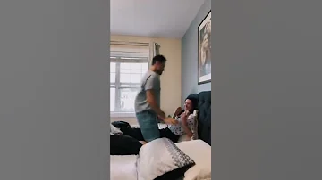 Surprising My Wife With A Bed Dance Shorts 
