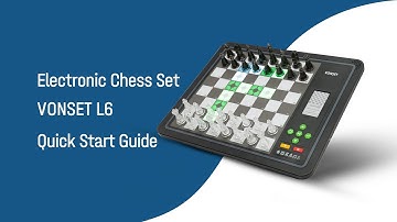 VONSET L6 Chess Computer Quick Start Guide