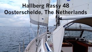 Hallberg Rassy 48: Dog enjoying the Oosterschelde! by Sebastian Matthijsen 1,262 views 6 years ago 1 minute, 53 seconds