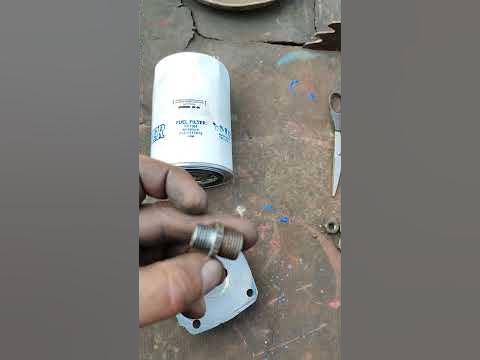 Корпус топливного фильтра из фильтра грубой очистки мтз. - YouTube