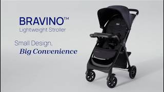 Chicco Bravino Lightweight Compact Stroller - Car Seat