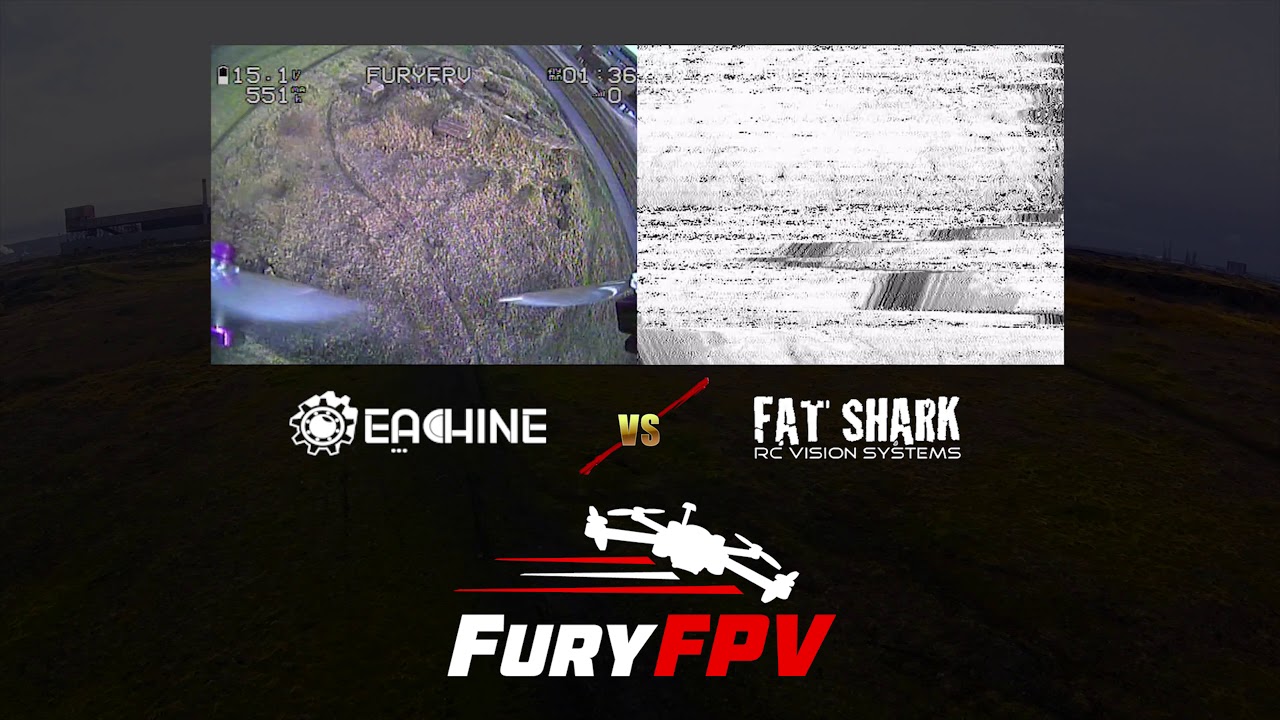 Eachine TD600 DVR v FatShark DVR