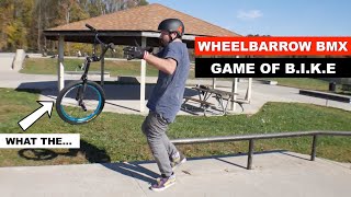 **THE BMX WHEELBARROW ** -GAME OF BIKE! screenshot 2