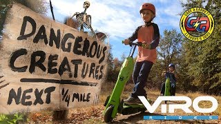 Electric Scooter Adventure - The Short Cut! - VIRO Rides Vega Scooter! by Gabe and Garrett 113,916 views 4 years ago 9 minutes, 26 seconds