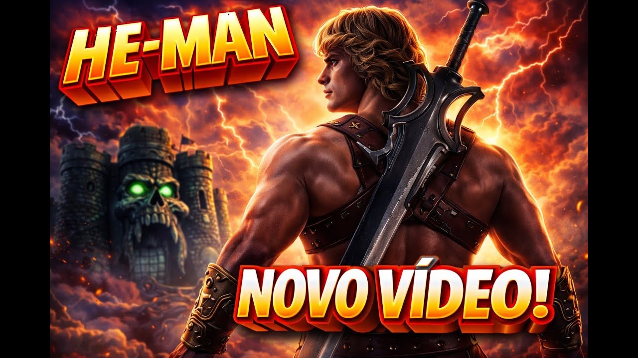 He-Man 2026: Trailer Insano! + A Origem Real dos Mestres do Universo