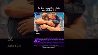 We will miss you Brock lesnar #lesnar #wwe #wwelegends #wwetalky #romanreigns #wwewrestlemania