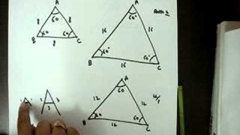 Similar and Congruent triangles