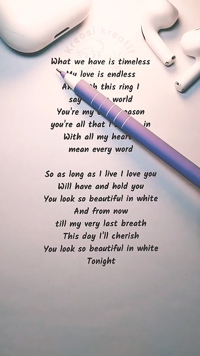 Shane Filan – Beautiful in White 💍 (Romantic Wedding Song)
