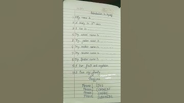 introduction to my self ☺☺