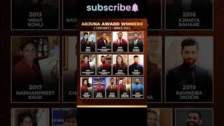 Arjuna Award Winner List In Cricket Since 2013