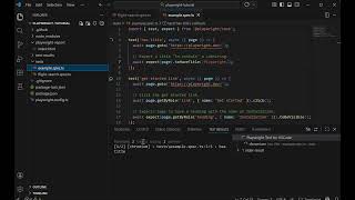 Run Playwright Tests in VSCode - by Default Headless Mode & Visually in Headed Mode