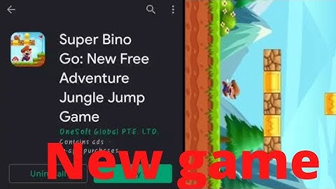 Super Bino Go : New Free Advanture Jungle jump game