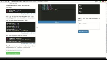JavaScript boolean variables