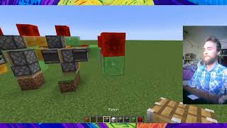 Flying Machine That Prints Sierpinski Triangles in Minecraft