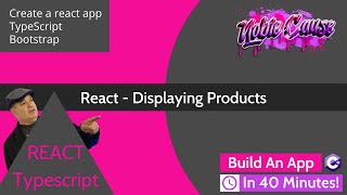 React Tutorial | Add Products to Your React App | Typescript | MVC- ep27