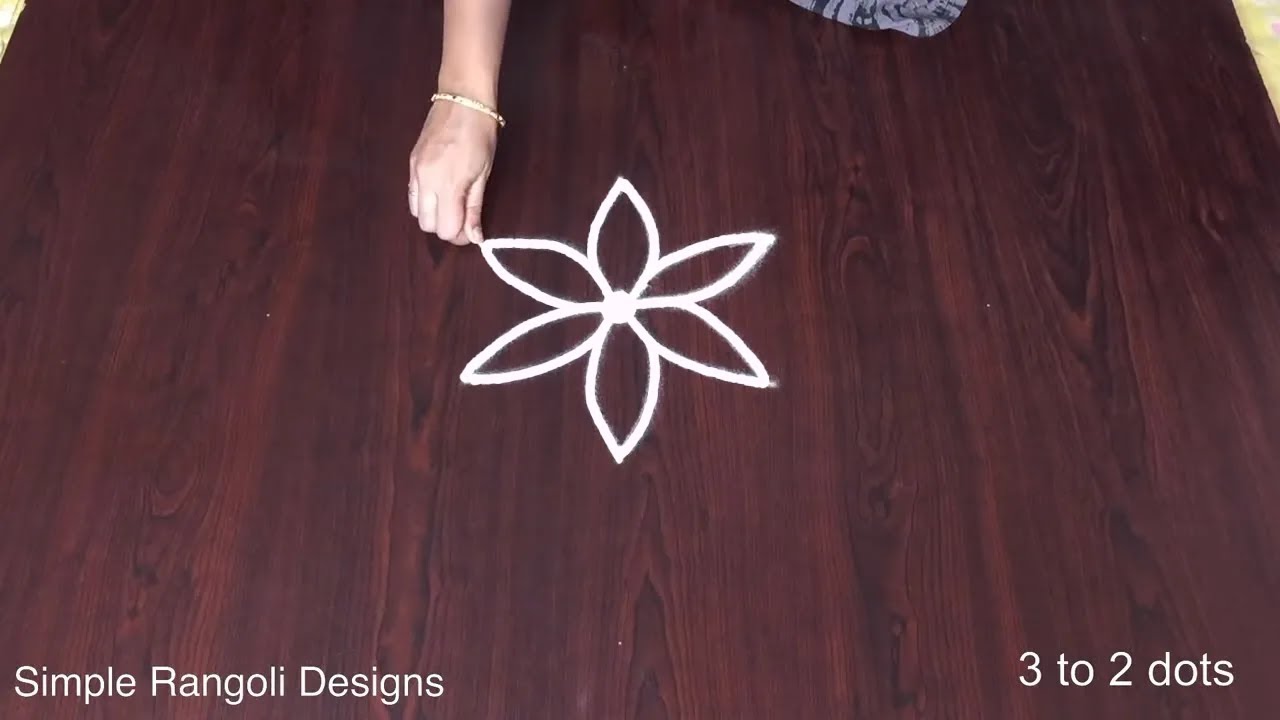 Simple Small Border Rangoli Designs