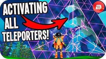 Searching PLANET for ALL Teleporters in Astroneer 1.0!! (Astroneer Gameplay)