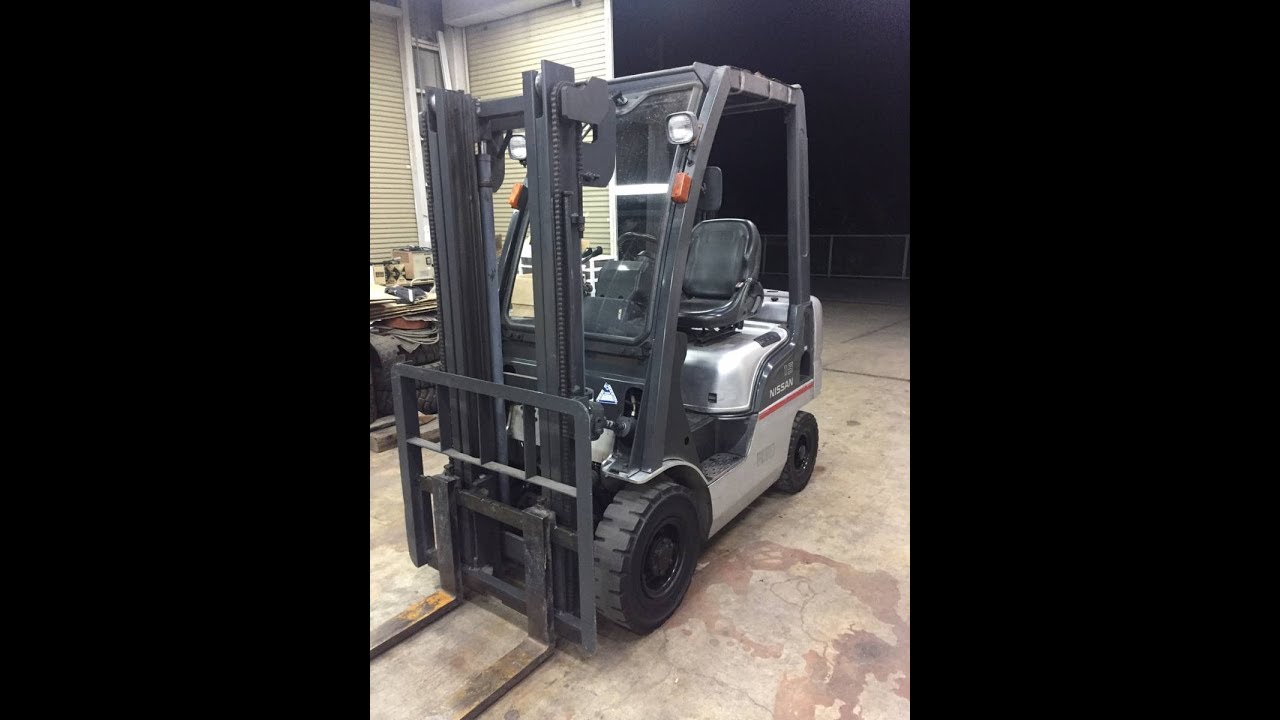 Погрузчик nissan fl01a15u