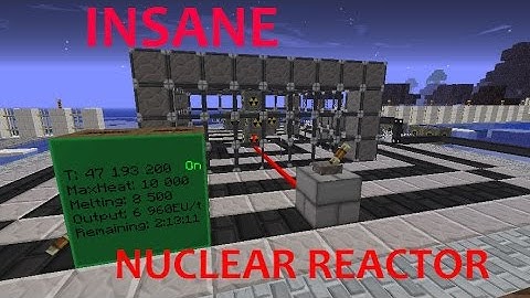 6900 EU/t Nuclear Reactor - Tekkit Lite