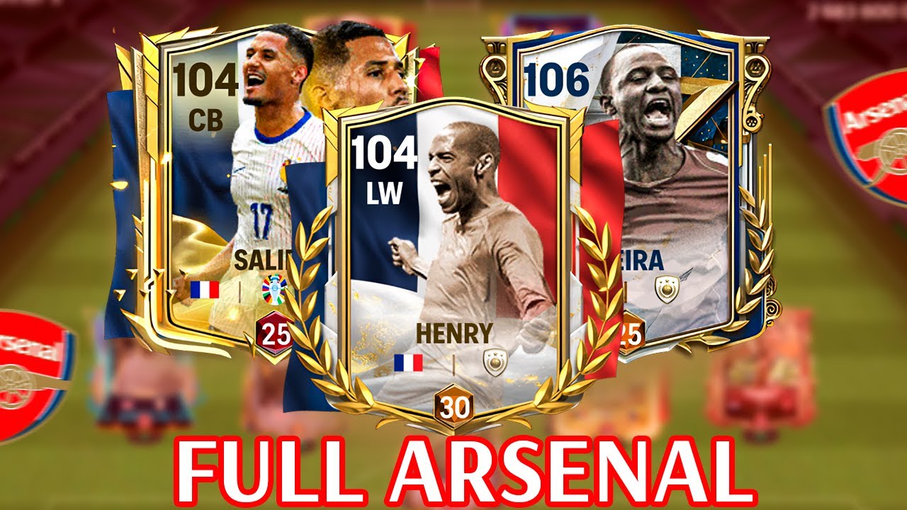 EL MEJOR FULL ARSENAL ️🤍 !!! FC MOBILE - YouTube