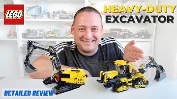 EXCAVATOR or TRACTOR. Which one is better? / LEGO set 42121. Detailed Review