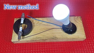 How making Free Energy for use at Home with Magnet (100% working) - Amazing Tips