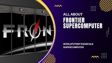 Frontier supercomputer I World